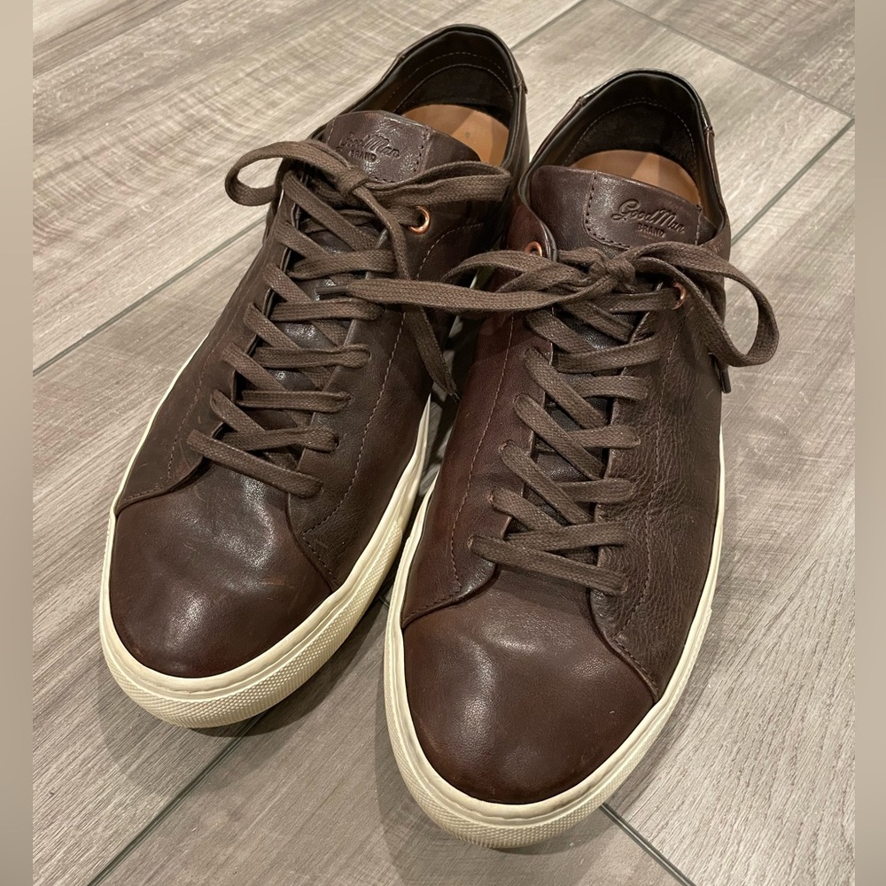 Good Man Brand - Edge Lo-Top Sneaker in Dark Brown